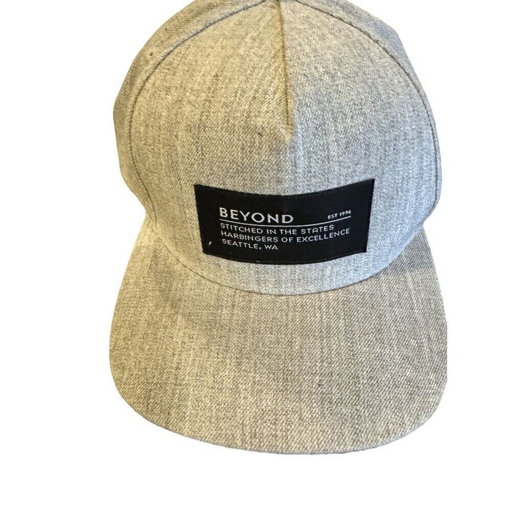 Beyond Men's Heathered Gray Snapback The Classics Cap One Size